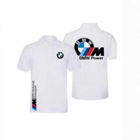 Summer BMW M POWER fashion brand mens and womens POLO shirts motorcycle racing short-sleeve T-shirts L26727