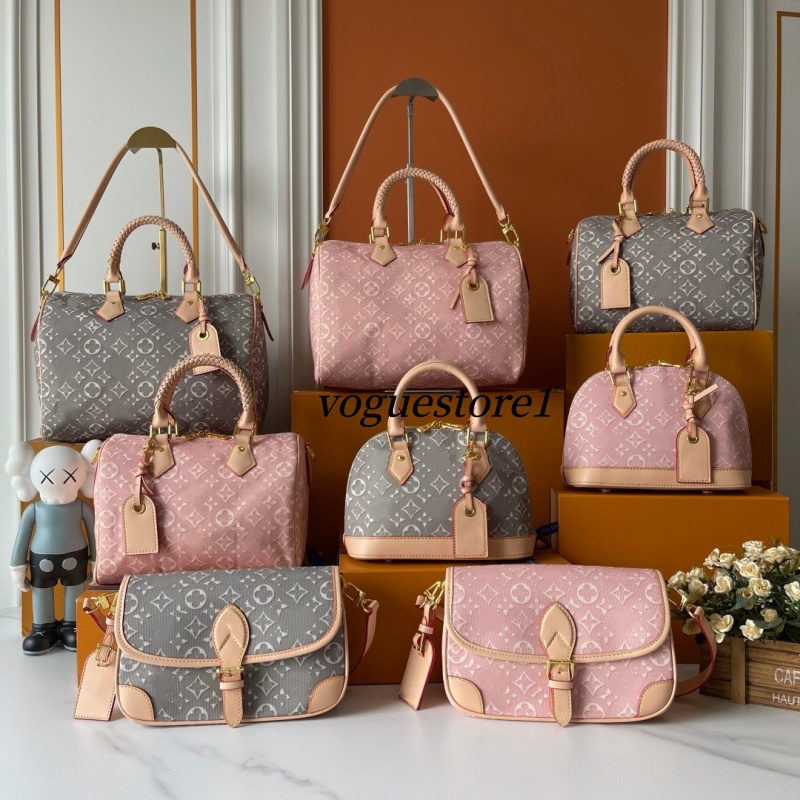 Designer Bags 2026 Trends Luxury Tote Bag Multicolor Monogram Crossbody Shoulder Bag Vintage Shell Boston purse Large Capacity Handbag Daily Outfit