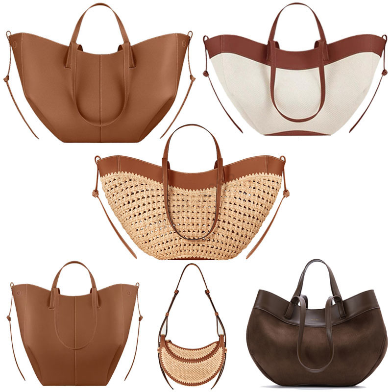 Luxury Designer Cyme Mini Tote Numero Dix Half Moon Paris Saddle Underarm Bag Beri Tonca Full Grain Textured Leather Shoulder Bags Un Nano Crossbody