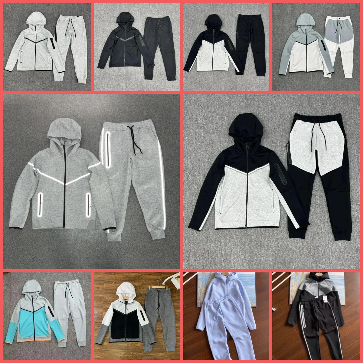 Tech Fleece Nocta Tech Tracksuits Set Running Pantalon Pants Mens Hoodie Track Suits Men Woman Jogger Techfleece Sportwear Zip Up Hoodie Clothing Me