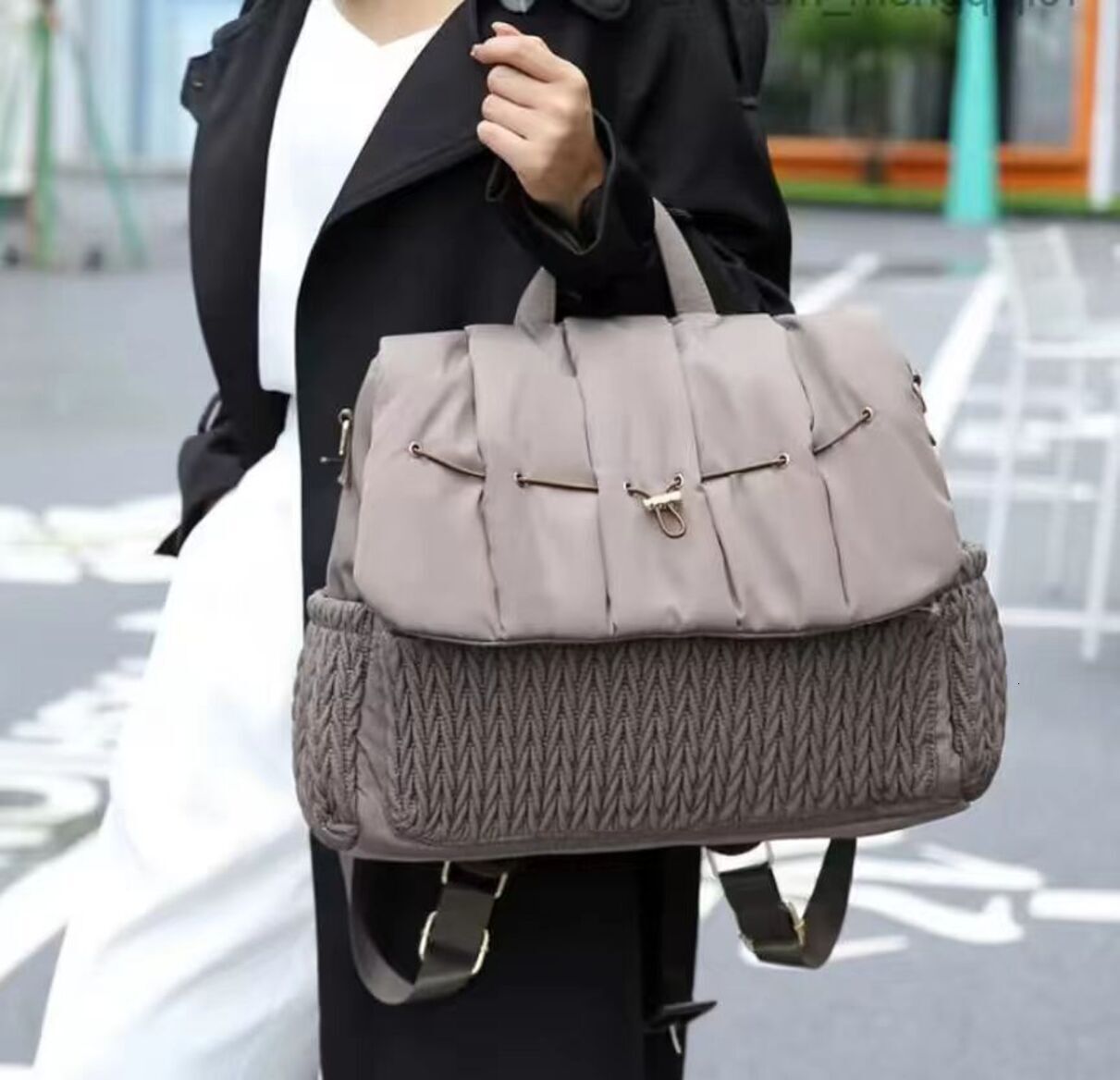 Nouveau Sac à couches imperméable de grande capacité, sac à dos multifonctionnel, ensemble de literie en coton, biberon, accessoires essentiels p