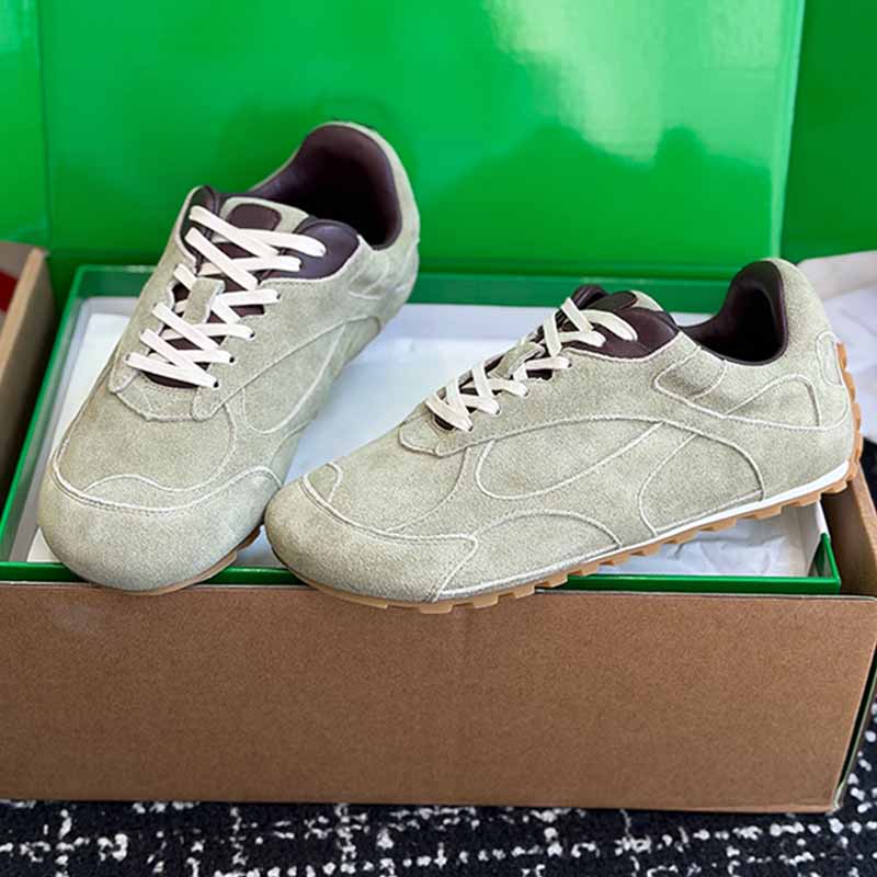 Fashion Madam New Orbit Flash Sneaker Top designers soft suede Low top lace up sneakers Lambskin casual chic style men womens outdoor casual shoes