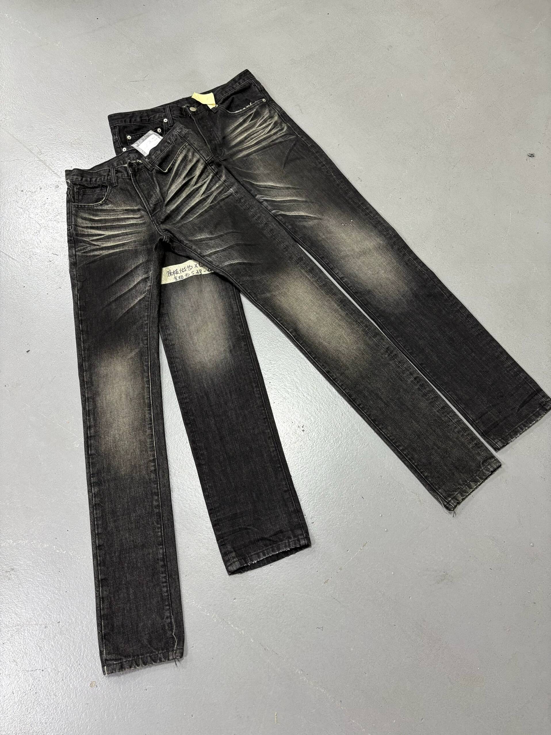 Men Jeans Men's Dh First Generation Ghost trousers Claw Jeans With Heavy Duty Cat Eye Distressed Slim Fit Trousers Denim Pants