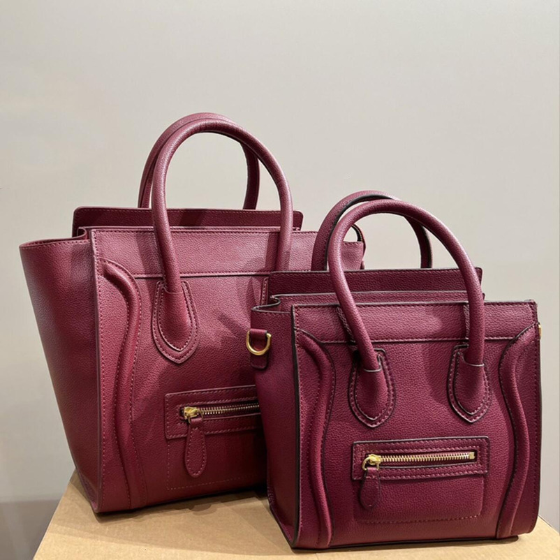 10A Designer Bag ceelinsebagsNano Luggages Drummed Smile Face Handbag Luxury bag Tote Leather Casual Crossbody bag Shoulder Bags Womens Wallet 1 a5