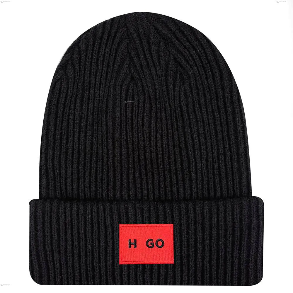 Fashion designer winter windproof knit luxury outdoor warm ear protection beanie cap men women universal style multiple colors to choose from