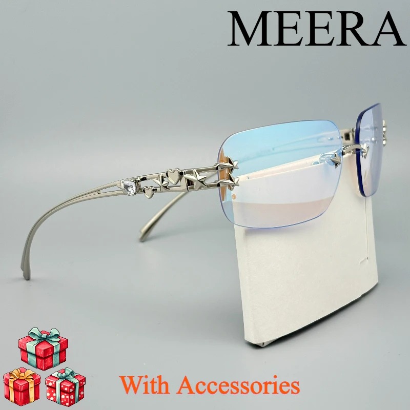 wholesale Luxury Designer GM sun glasses Titanium Half frame polarized Sunglasses Men Driving Sun Glasses Goggles Shades UV400 Eyewear Glitter frame