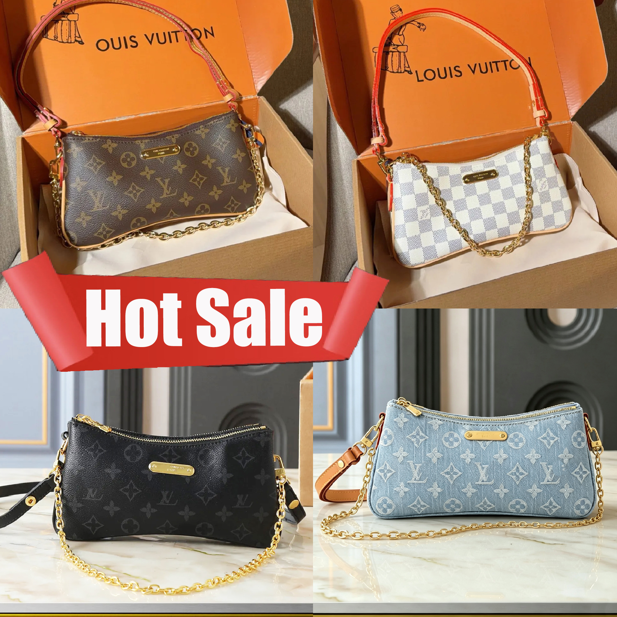 LV Sac de créateur Liv Pochette Sacs à bandoulière de luxe à la mode pour femmes Portefeuilles à bandoulière de haute qualité Porte-monnaie en de