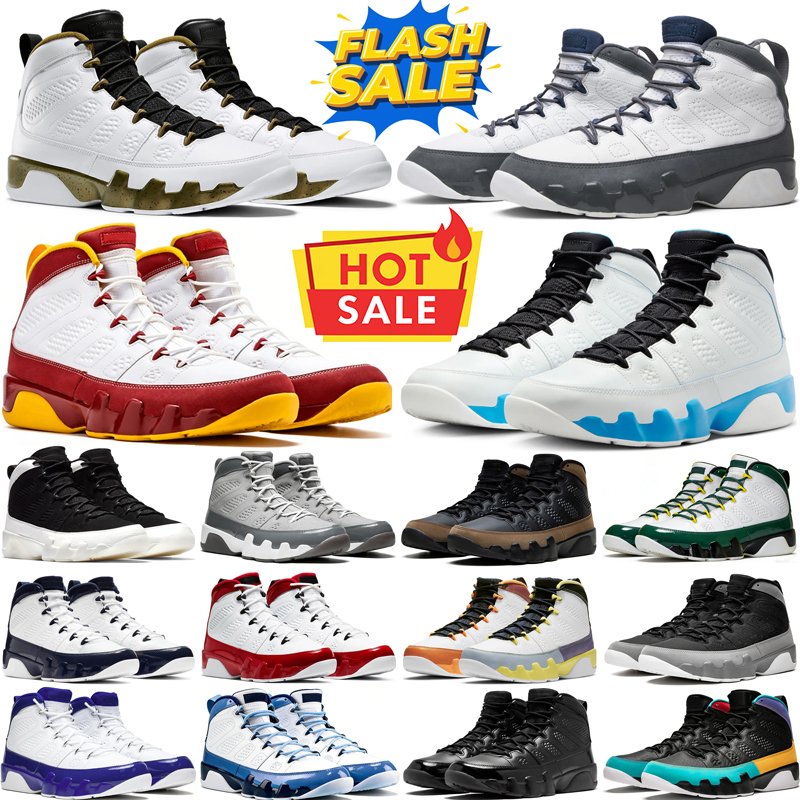 chaussures de basket-ball design 9 9s baskets pour hommes baskets pour femmes Cool Grey Fire Red Bred chaussure de marche de jogging avec boîte