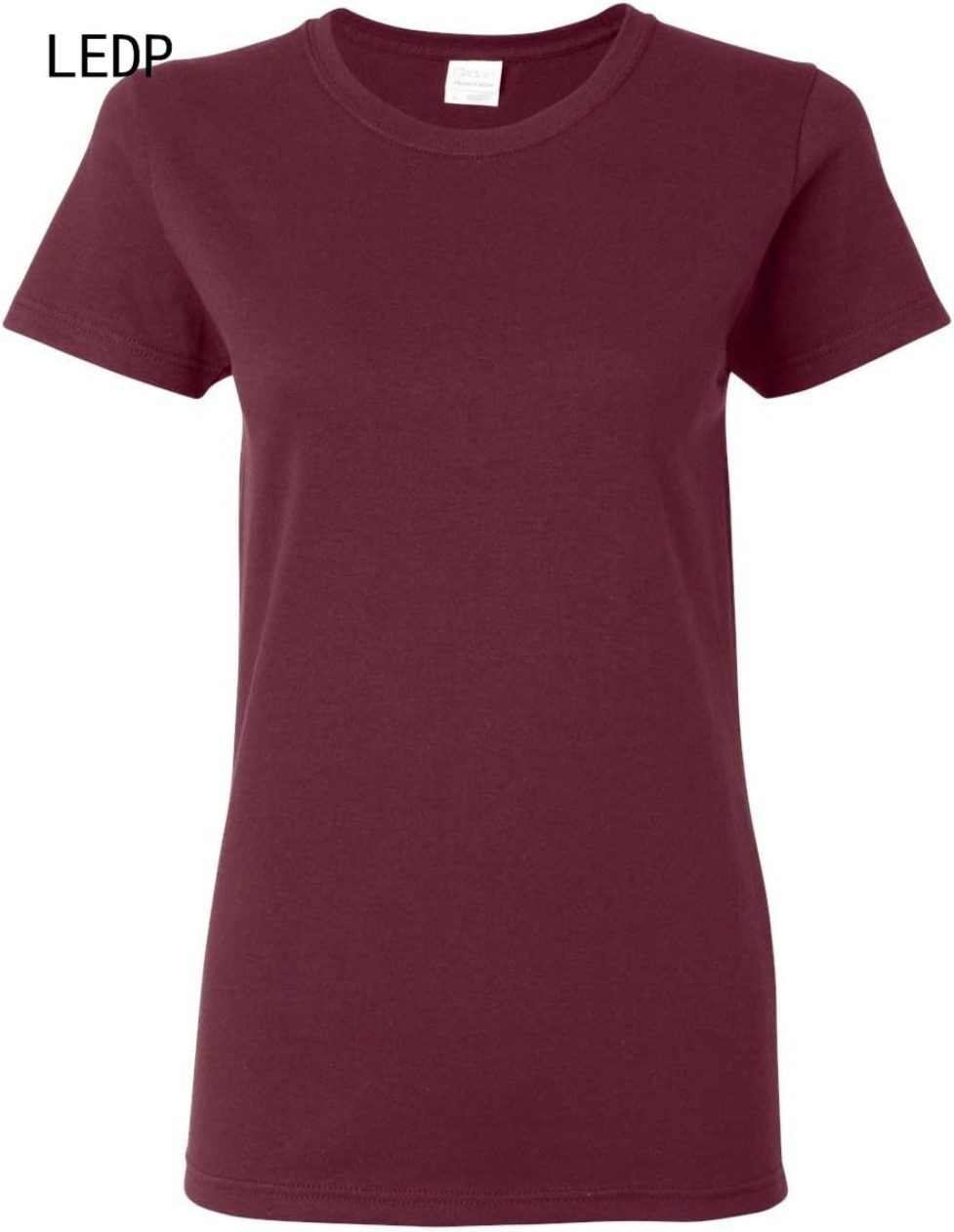 291978 T-shirt teint par nœuds en grain de bois de mélèze Haut littéraire nordique teint à la main en grain de bois naturel pour femme de grande