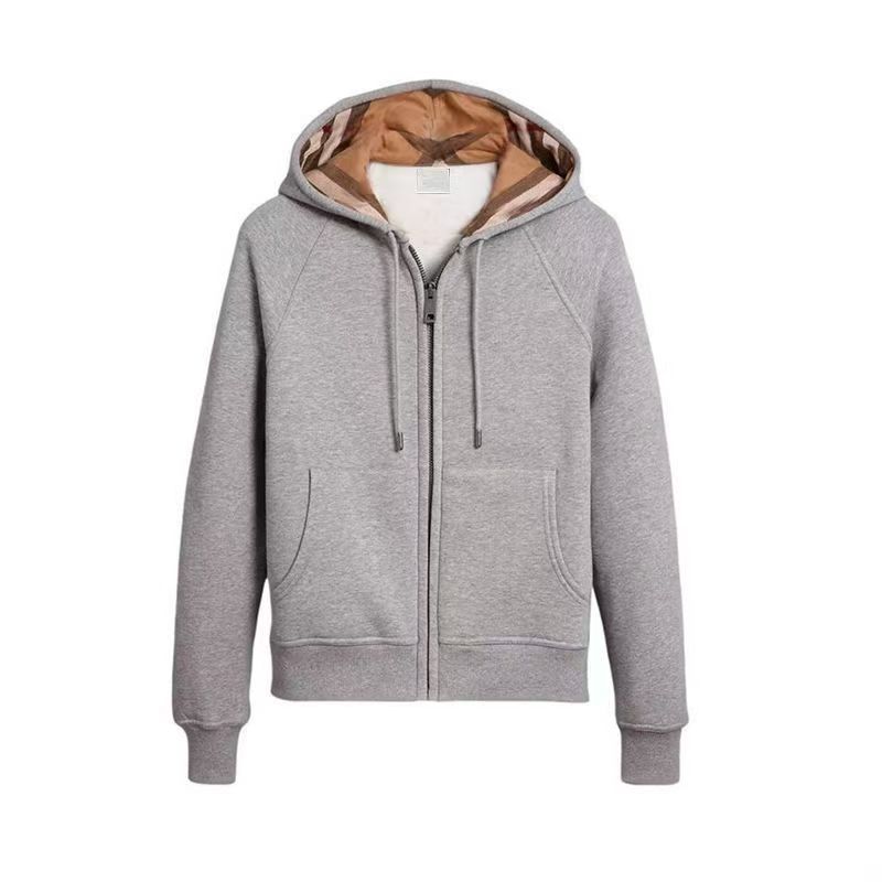 bbr designer hoodie Unisex Luxury Sportswear Durable Hooded Pullover Featuring High Quty Zippers Bur berries jacket 4f3