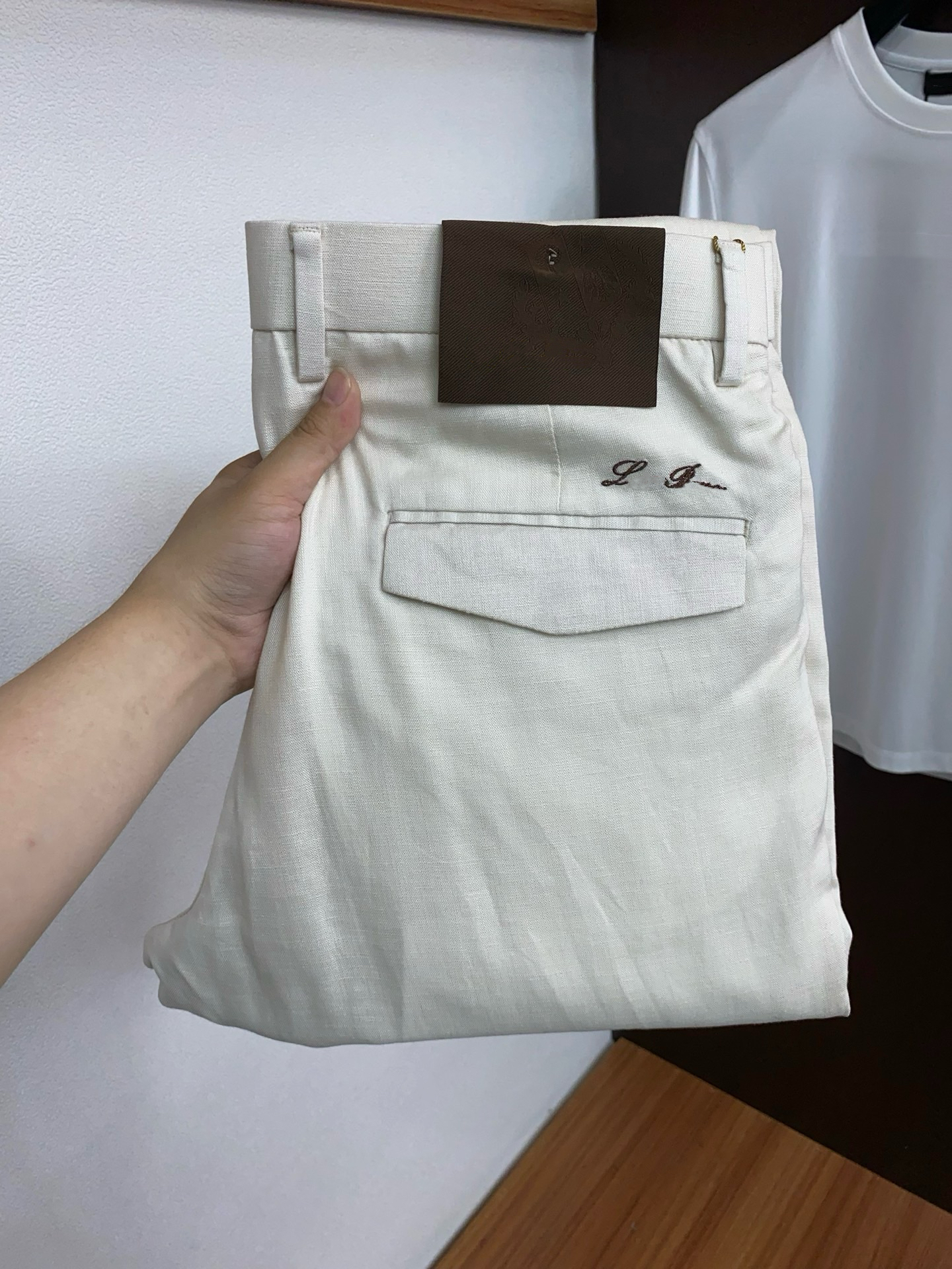 Designer trousers men's casual pants summer linen fabric high-quty casual pants comfortable and breathable long pants a staple for workplace at