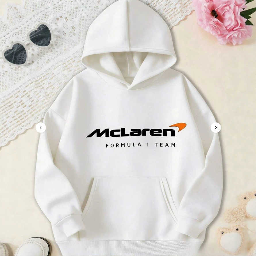 McLaren Racing Team femmes coupe ample lettre sweat à capuche imprimé Couples Style automne/hiver marque à la mode S260727