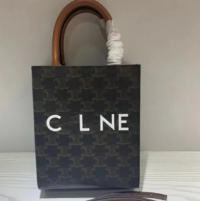 Fashion Bags sac à main Totes Mini cabas vertical sac fourre-tout Bourse Sac à main femme Sac bandoulière Sac bandoulière Sac design Monogramme c