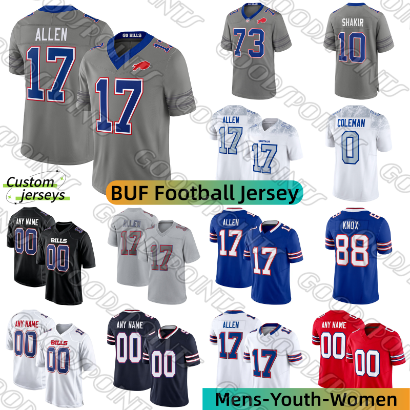BuffaloS Bill jersey Billsjersey Josh Allen DJ Moore Cole Bishop James Cook III Bradley Chubb TJ Parker Damar Hamlin Jim Kelly Ray Davis Billss 2026