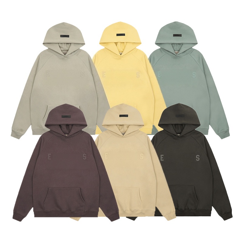 Men's Hoodies Couple Luxury Hoodie Chest Flocked Letter Pullover Sweatshirt High Street Oversize Loose Streetwear Casual