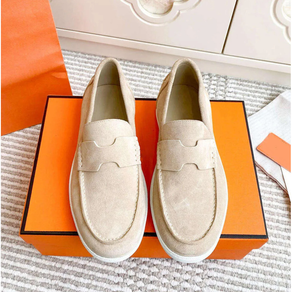 Luxury loafers blazer Designer dress mens woman fashion white Suede Leather wedge flat shoe formal wed chuck casual sport Business moccasins outdoor