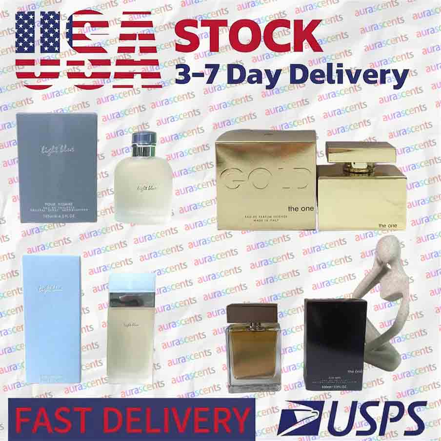 USA Free Shipping 3-7 days delivery dolcee perfume And K Crown Light Blue perfumes fragrances for women luxury perfume men cologne