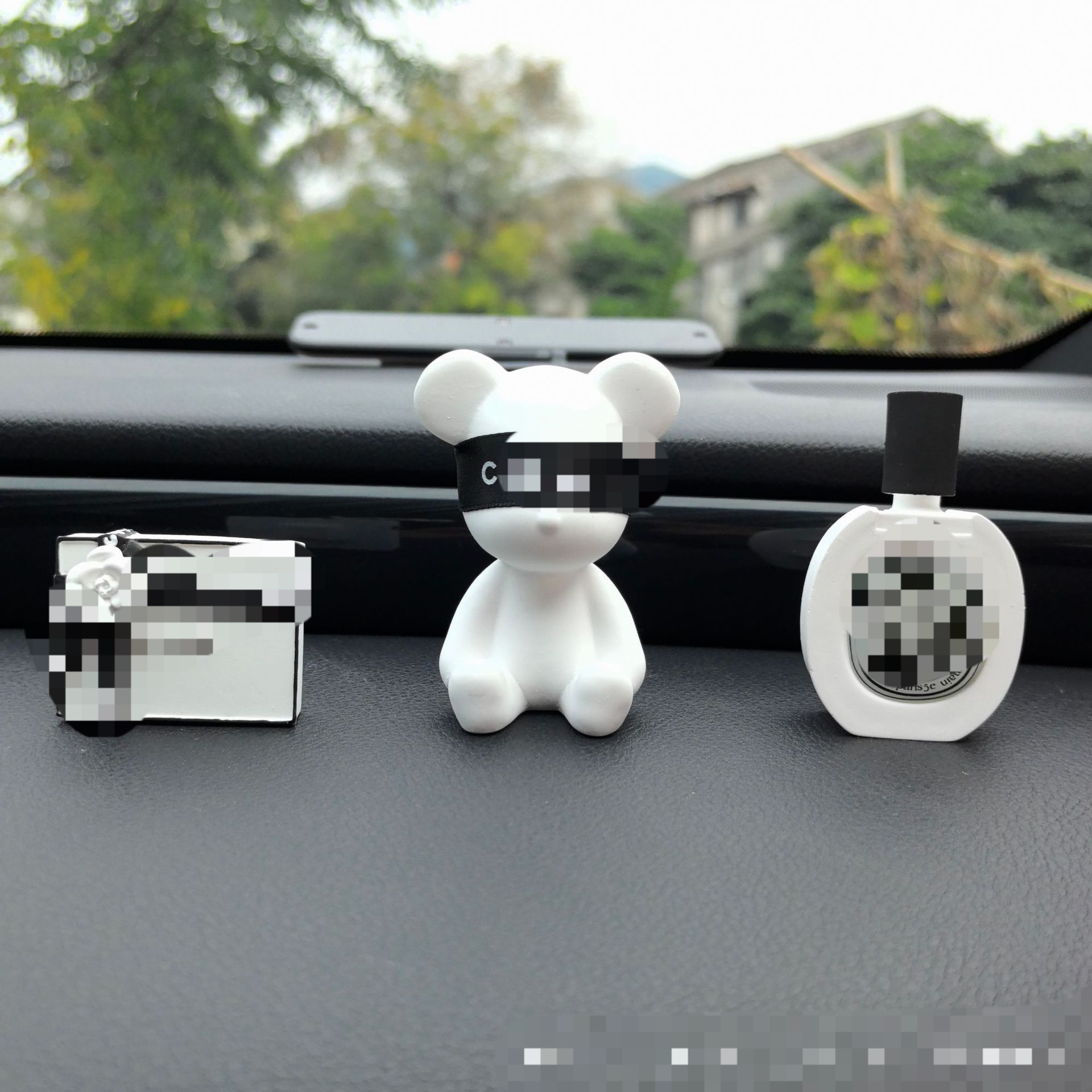 Classics Air vent aroma diffuser stone, cute interior accessory, long-lasting car fragrance plaster