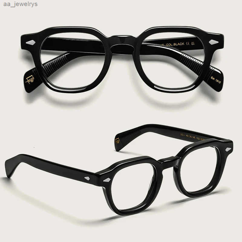 High Quality Acetate Glasses Frames DOLT For Men And Women ner Lemtosh Tortoise Black Frame Vintage Eyeglasses 260525
