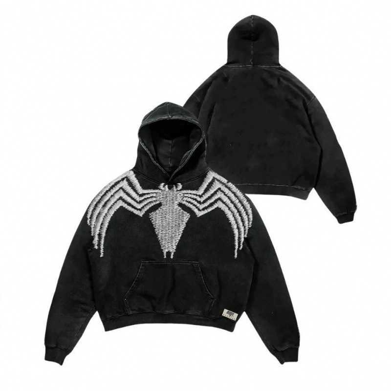 2026 Autumn New 3D Digital Print Trendy Long Sleeve Hooded Sweatshirt for Men High Street Loose Fit Top L26728