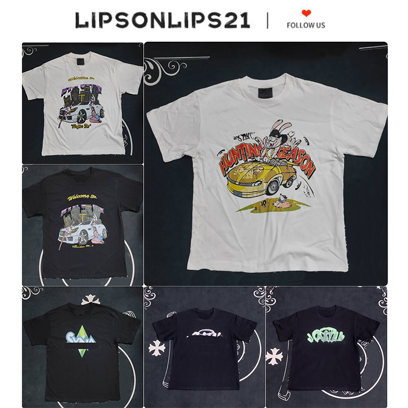 Mens Designer Tshirts Men's Letter Priend Lover Shirts Printed Summer Round Neck High Quality Tops Size XS-2XL