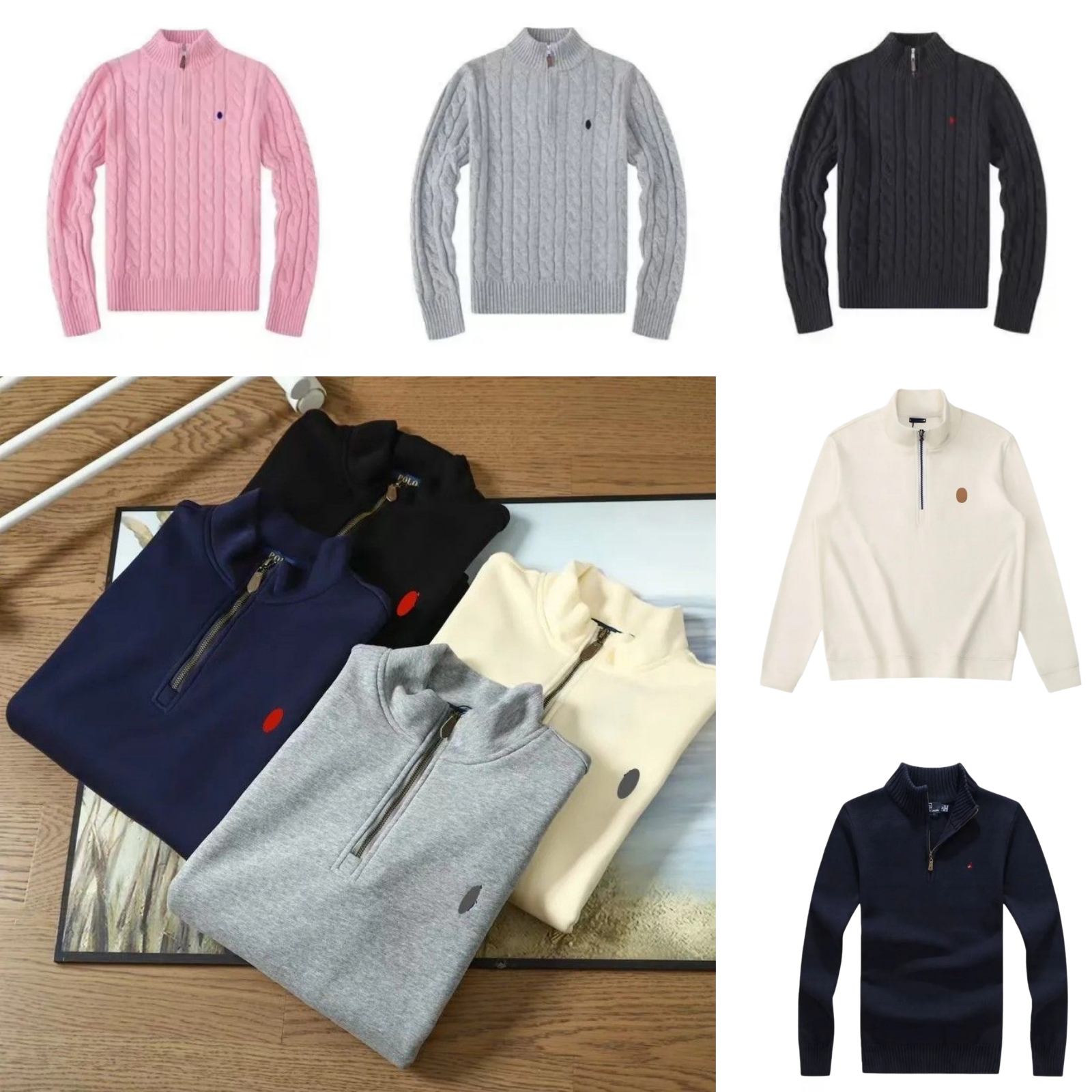 Polo Hoodie Mens Hoodies raph Sweater Designer Hoodies Men Clothing Polo Tracksuit Set Pullover Cotton Horse Long Sleeve Casual Zip Up Sweatshirt Sw