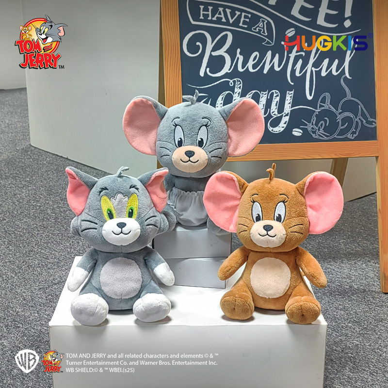 Authentique et Jerry Tom Cat ensemble de jouets en peluche poupée cadeau d'anniversaire pour enfants en gros