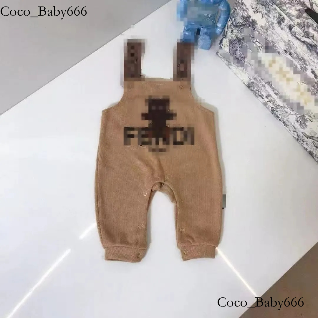 Kids Designer Clothes Newborn Cotton Thick Sweater Rompers Baby Boy Girl Top Quality Long Sleeve Jumpsuits Autumn Winter Brother Sister Costume 1 2