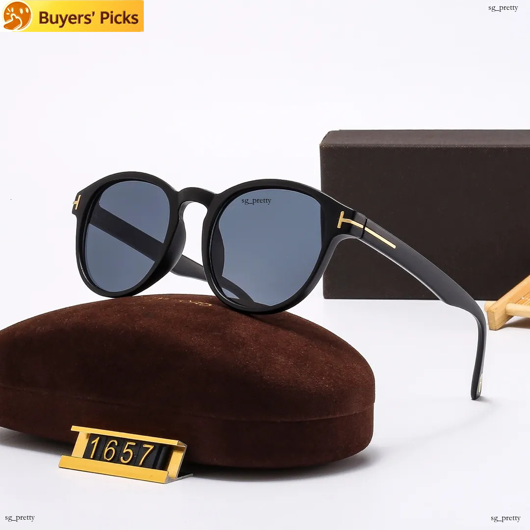 1657 FF Top luxury Sunglasses lens designer womens Mens Goggle senior Eyewear For Women eyeglasses frame Vintage Metal Sun Glasses