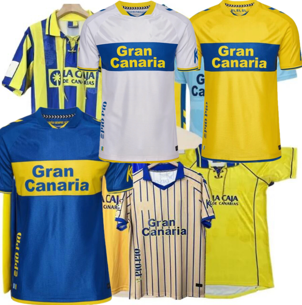 Retro Classic 1995 96 97 1998 2000 01 UD Las 2025 2026 2027 Soccer Jerseys Palmas SANDRO MARC MANUEL FUSTER LOIODICE KIRIAN MIKA MARMOL 97 98 26