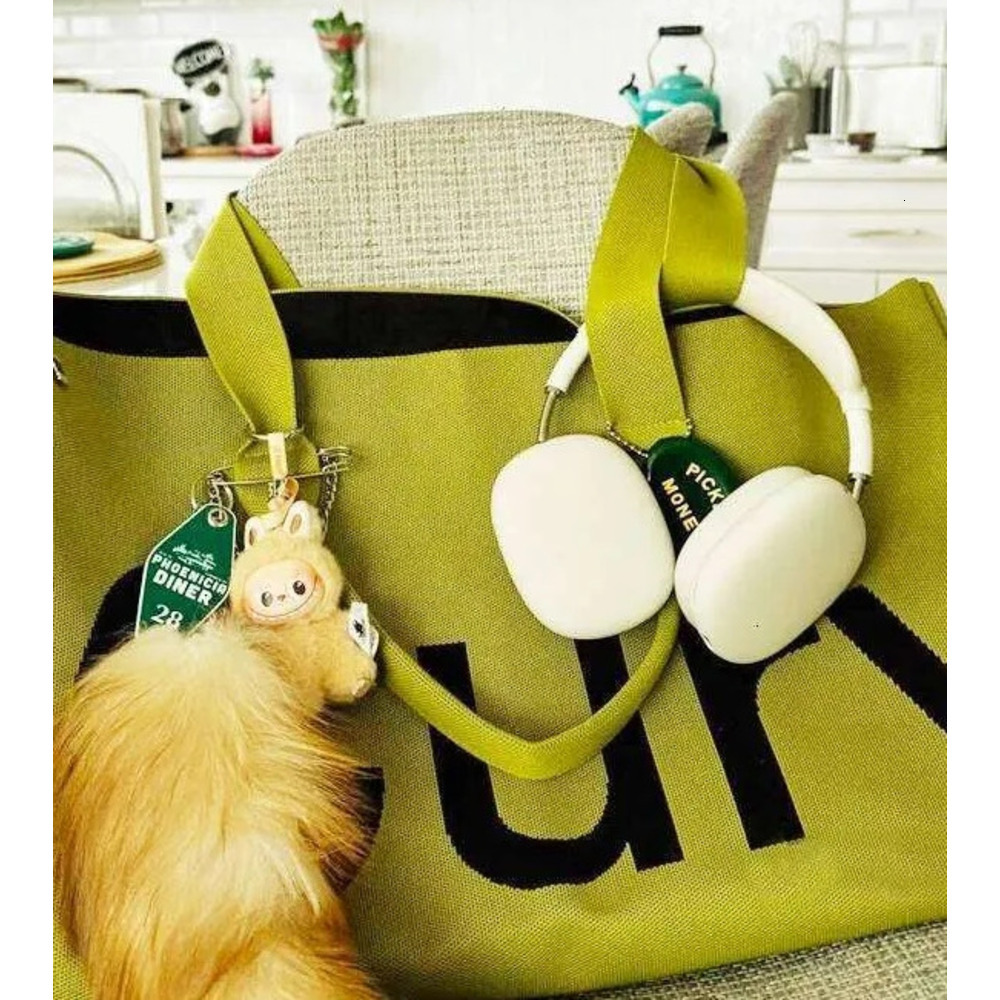 New Model Simple Large Single-shoulder Knitted Large For Vacation, Beach, Letter-printed, Large-capacity Travel Storage Bag, Gym Yoga Bag Bagtote