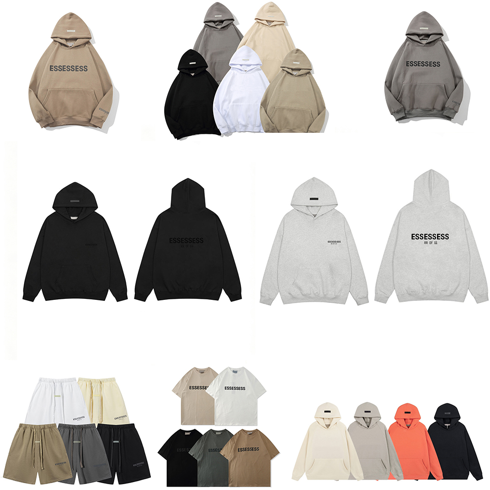 essential fe ar of good Mens Hoodie Pant sweatpants y2k Long Sleeve Designer Hoody Men Gym Short Sports Hoodie High Quality Shorts jackets Coat Clot