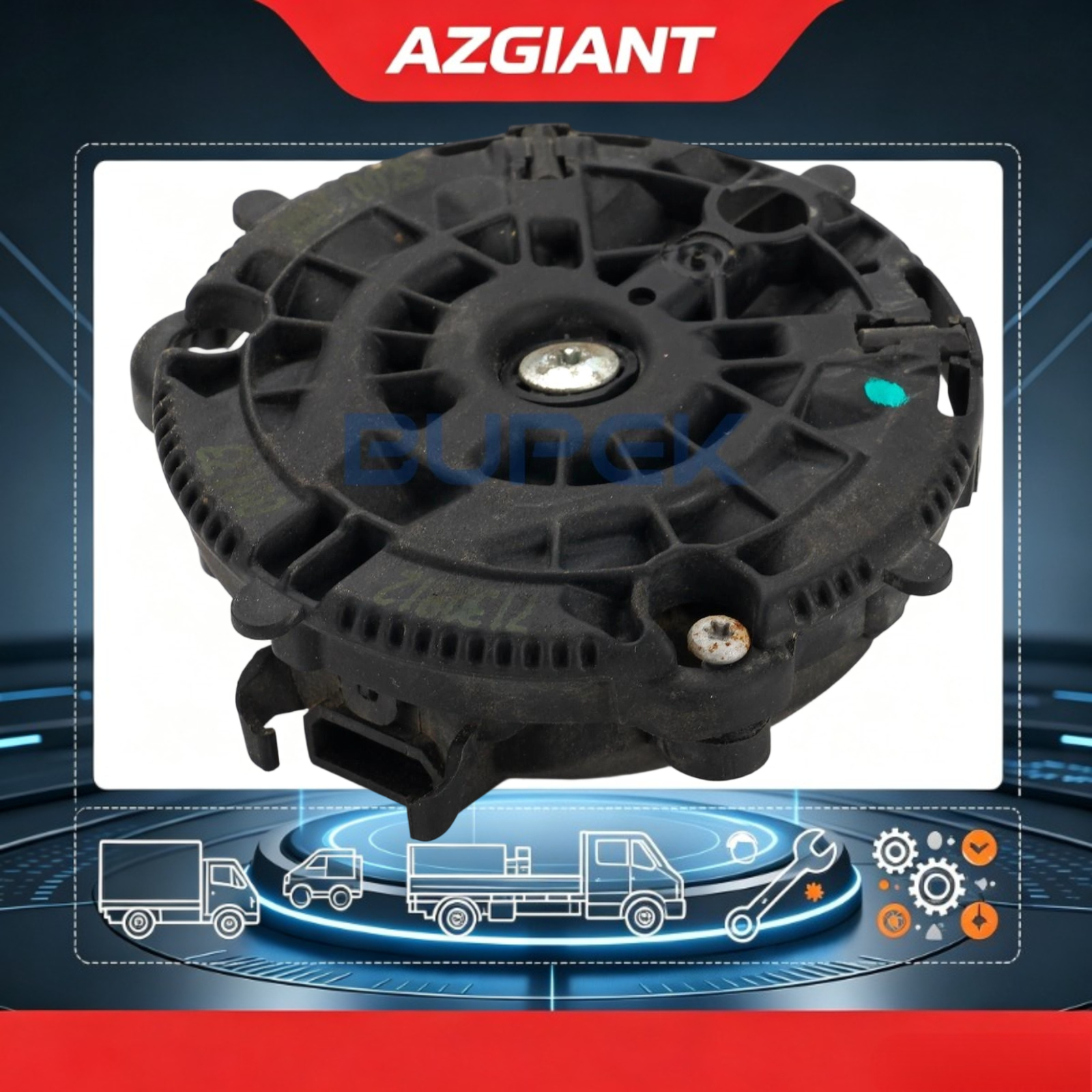 Bupek Module de réglage pliant de rétroviseur latéral électrique pour VW Passat 2011-2015 boîte d'actionneur de remplacement bricolage