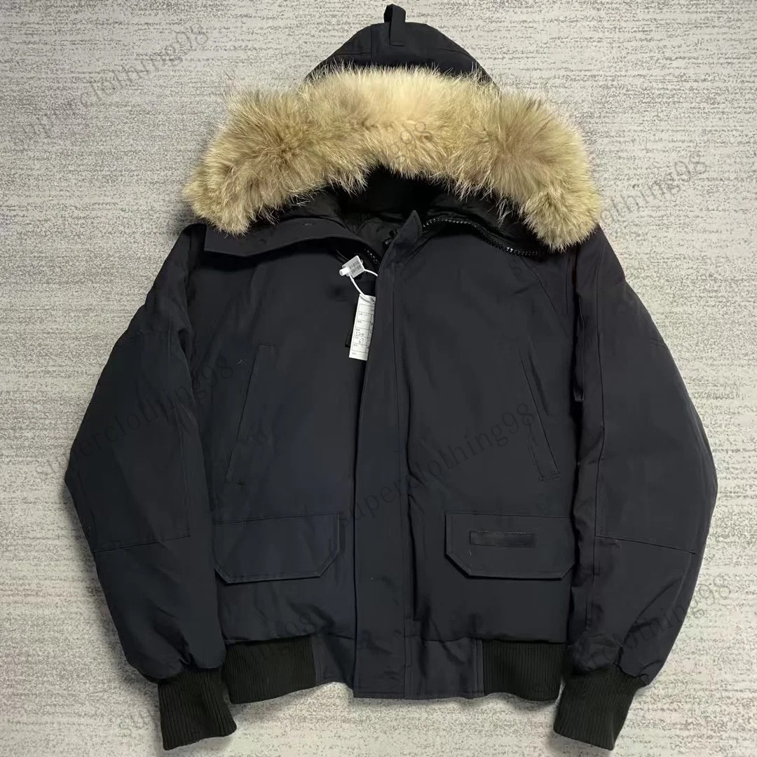 winter jacket men designer coat Wyndham Parka Goose down jackets womens wolf hair mens puffer thickened doudoune homme leisure warm puff jacke windb