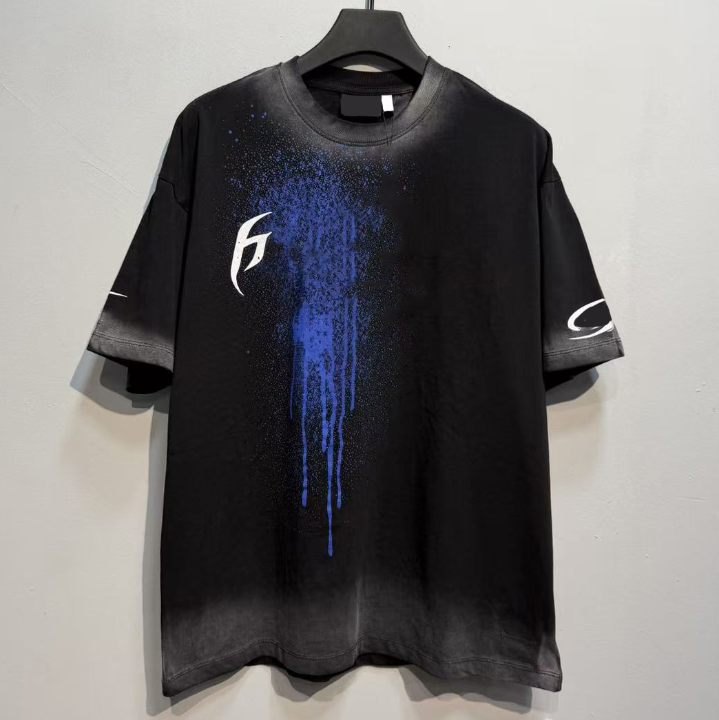 L120 Vêtements de couple de créateurs T-shirt graphique pour hommes, décontracté, manches courtes, col rond, chemise hip hop d'été, haut streetwe