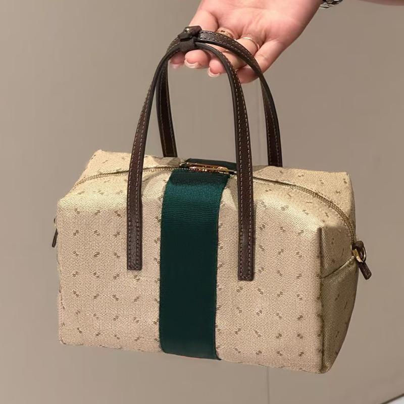 Sac Boston imprimé de haute qualité 2026, nouveau Design pour femmes, sac à main à Texture avancée, sac à bandoulière polyvalent à la mode, grand