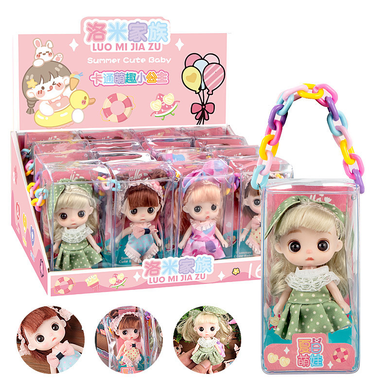 transfrontalier tendance, vente en gros, pendentifs de sac à dos mignons, petits jouets, Mini poupées pour filles