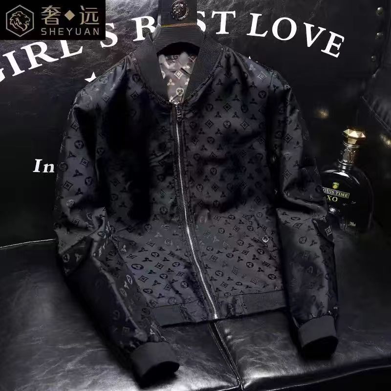 Luxury Fashion Designer Clothes High-End 2024 European Style Hooded Spring And Autumn Men's Jacket Trendy New Versatile Casual Fashion Coat