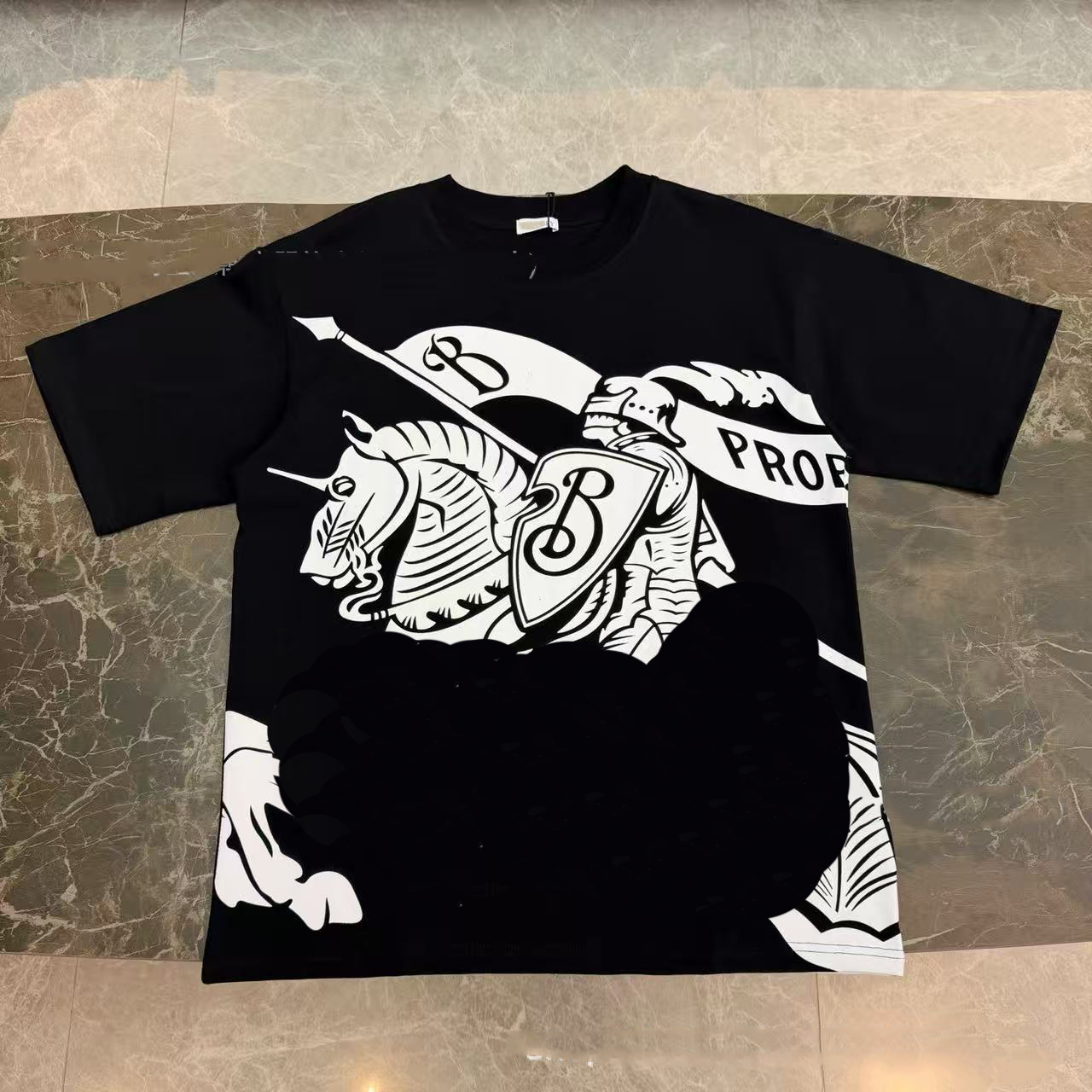 Designer Mens Tshirts Men's Letter Priend Horse Shirts Printed Summer Round Neck High Quality Tops Size S-XL