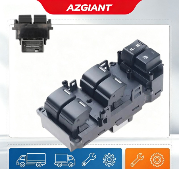 AZGIANT Lève-vitre interrupteur principal commande principale de fenêtre électrique remplacement côté conducteur pour Honda Accord 1994-2023 répa