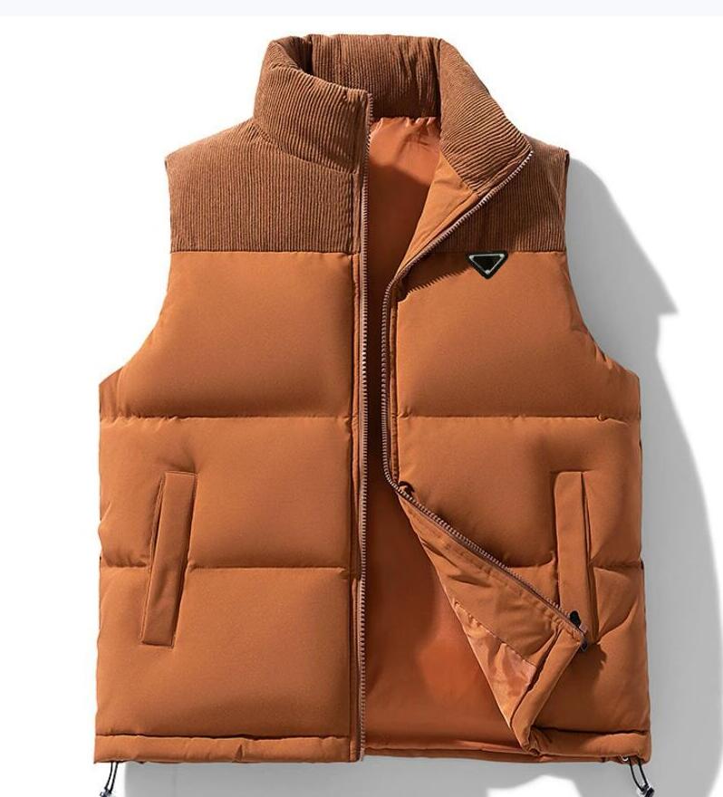 New brand mens designer vest luxury Puffer Vest Men women Waistcoat warmbody Down cotton thicken warm Vests Women Jacket Sleeveless Coat clothing fo