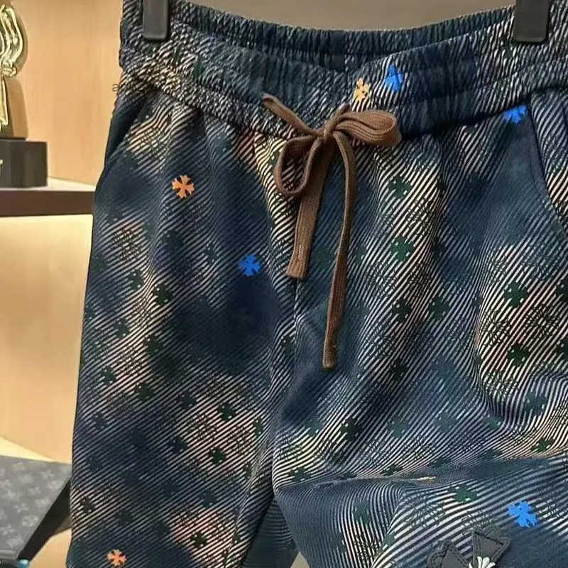 Designer Clothes Mens Shorts Summer Loose Thin Breathable Beach Shorts With Geometric Print Quick Dry Casual Vacation Beach Shorts