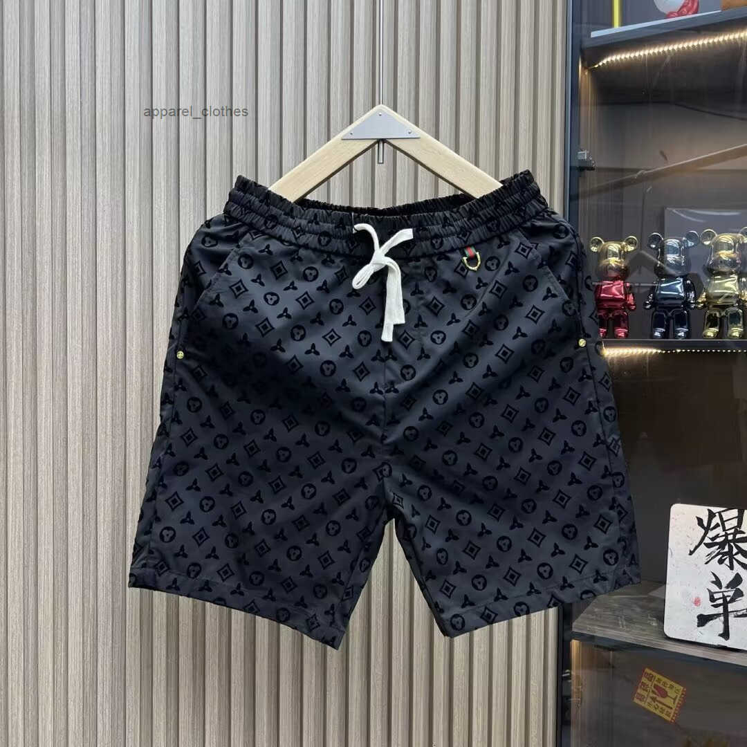 Mens Shorts Clothes Summer New Mens Casual Quick-Dry Stylish Breathable Straight-Leg Five-Point Beach Shorts Mens Clothing
