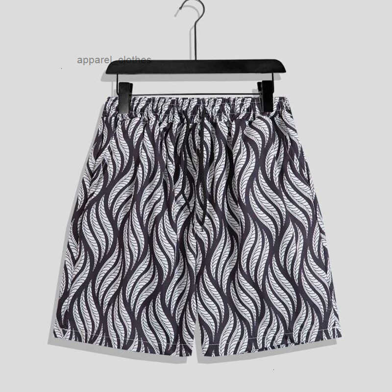 Mens Shorts Mens Beach Shorts Summer Ice Silk Quick Dry 5-Point Loose Casual Sports Shorts For Outdoor Vacation Free shipping