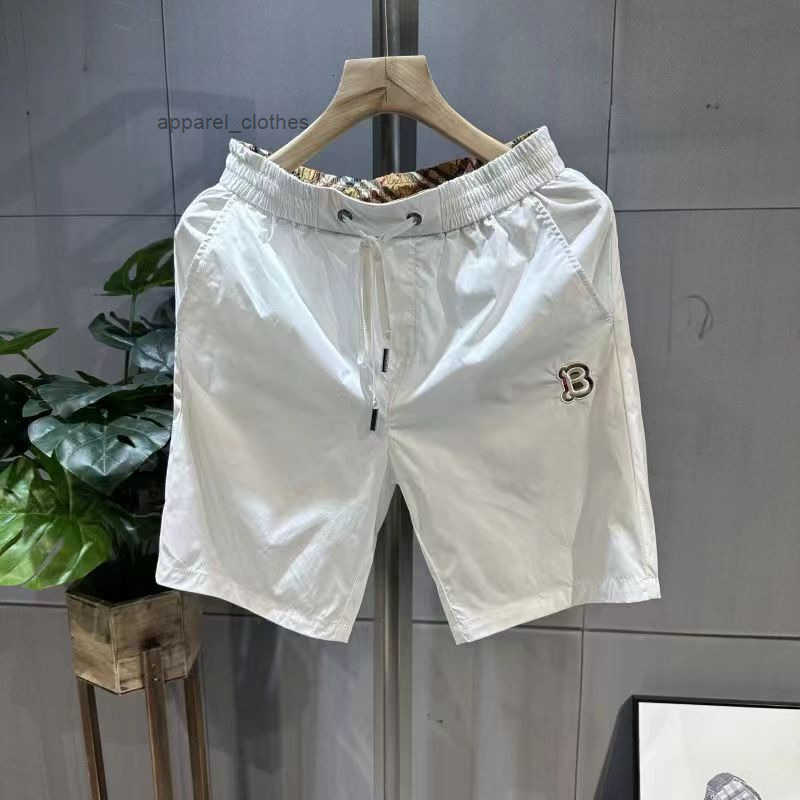 Mens Shorts Designer Clothes Summer Thin Embroidered Mens Trendy Five-Point Casual Pants Fashion Slim Loose Breathable Beach Shorts Home Casual Mens