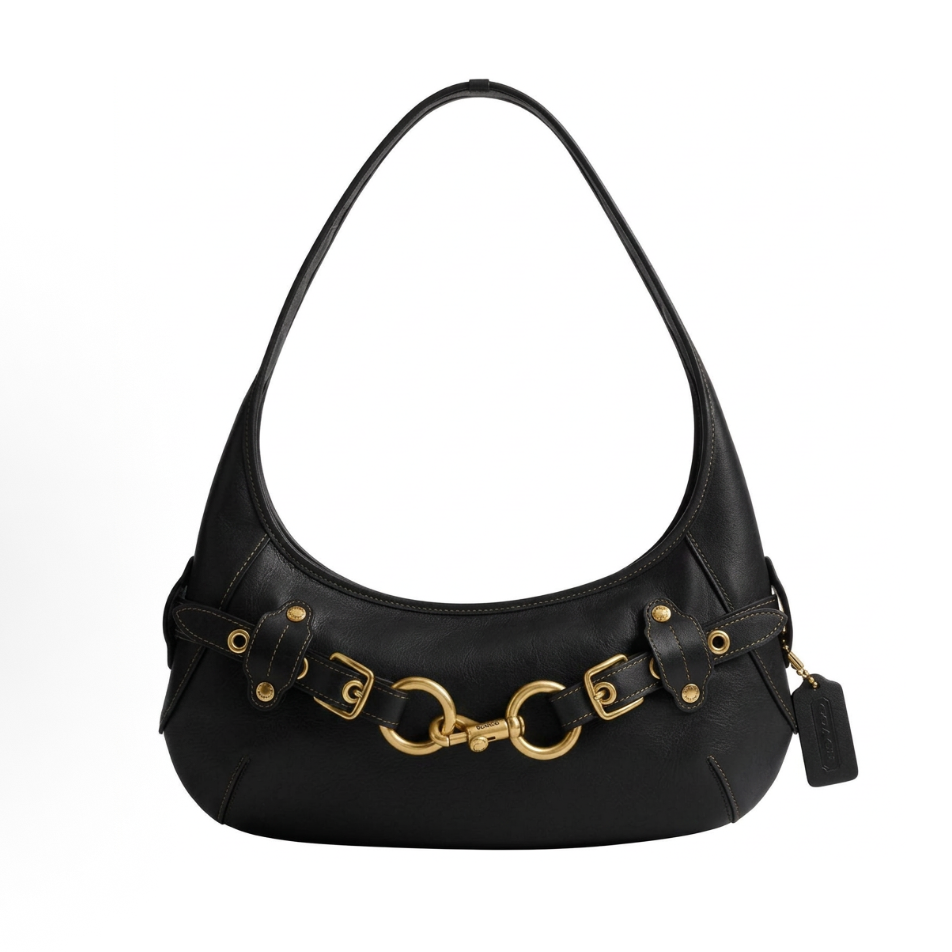 12A 1: 1 Ergo 26 Designer bag Shoulder Bag Women's Handbag Ergo Underarm Bag Vintage Crescent Leather Motorcycle Bag High-Quality Five-Piece Mo
