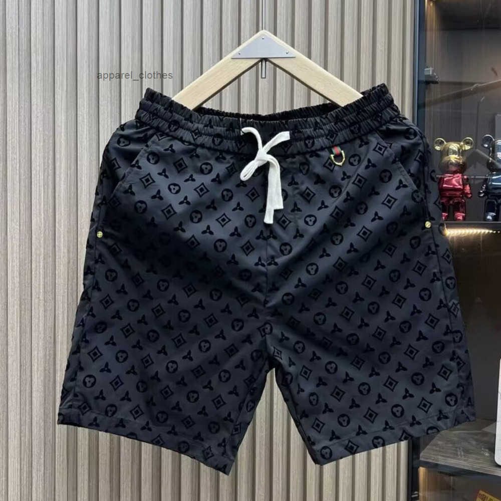 Mens Shorts Clothes Summer New Mens Casual Quick-Dry Stylish Breathable Straight-Leg Five-Point Beach Shorts Mens Clothing SLM6