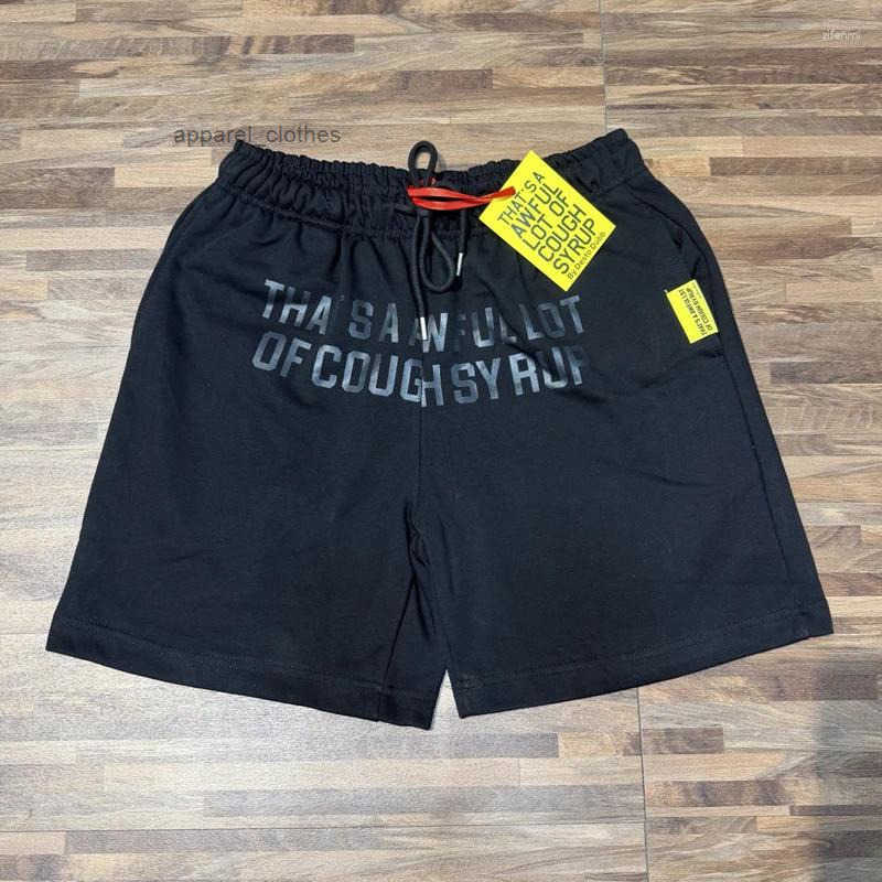 Mens Shorts Womens Letter Print Stylish Versatile American Style Casual