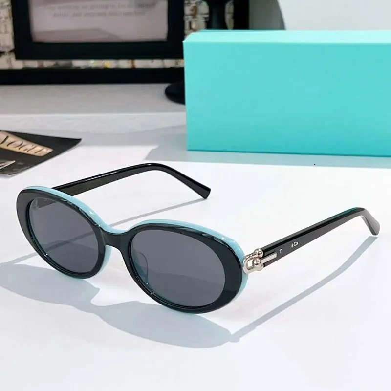 women designer sunglasses classic oval metal frames outdoor beach travel sun glasses for men with box niceOK