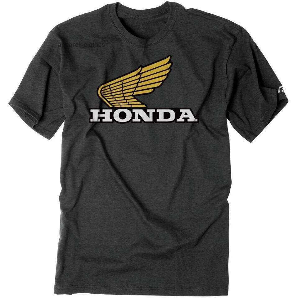 Mens Womens T-shirt Summer New Cotton Tee Honda Classic Short-sleeved Spring and Autumn Motorcycle Cycling Top 26Y0617